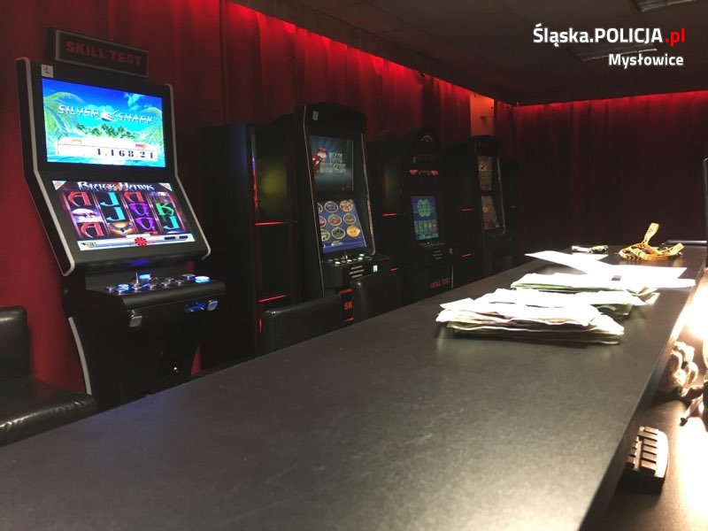 zabezpieczone automaty do nielegalnych gier hazardowych