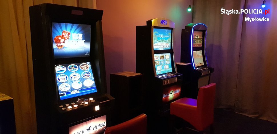 zabezpieczone automaty do nielegalnych gier hazardowych